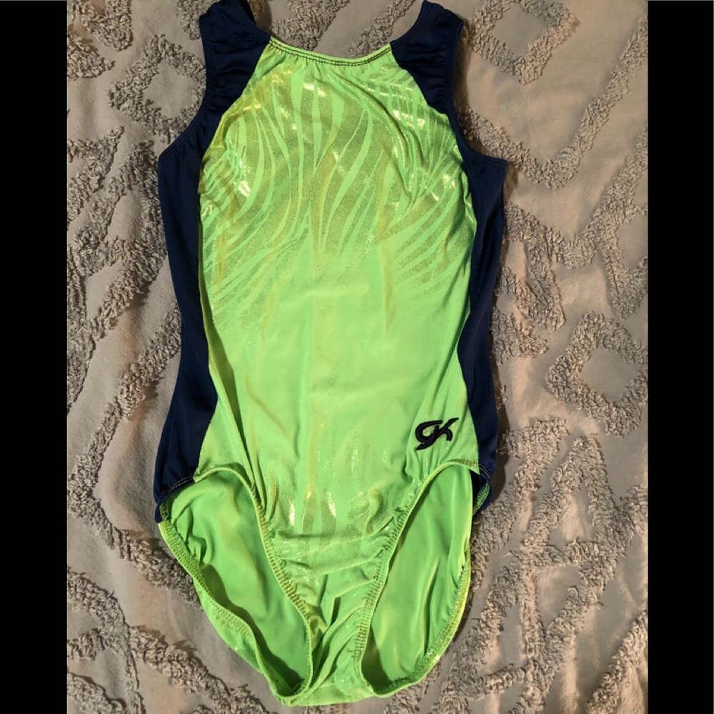 GK gymnastics leotard size adult medium